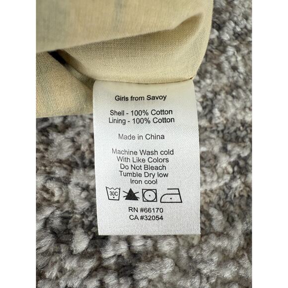 Girls From Savoy Sz 2 Ruffle Pocket A-Line Plaid Mini Skirt High Waist Anthropol - Picture 9 of 10